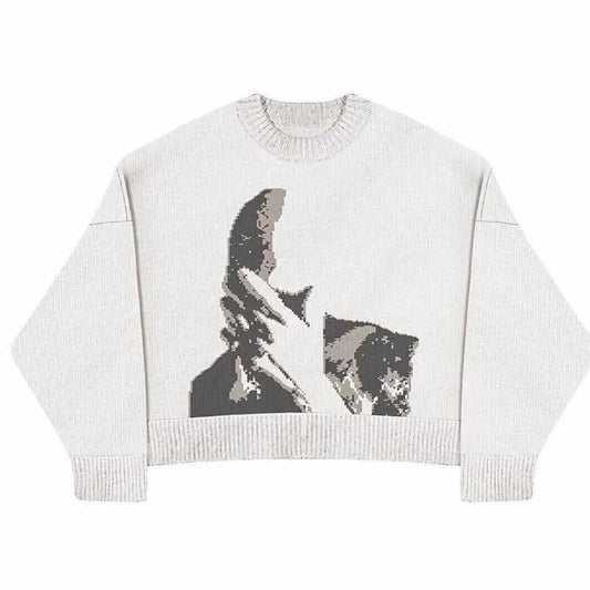 'No Regrets' Knitted Sweater