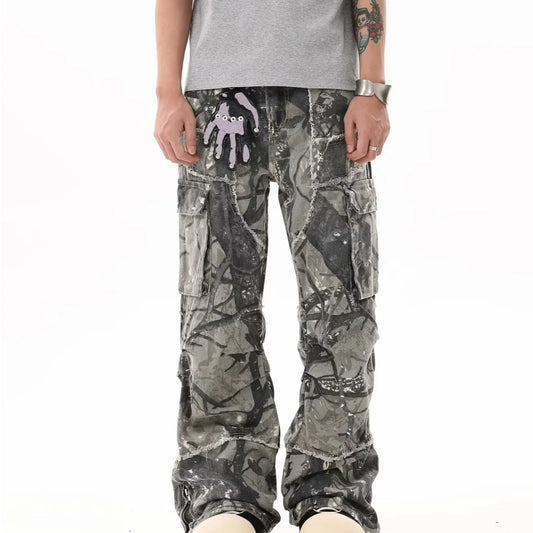 'Camouflage' Graphic Pants (Unisex)